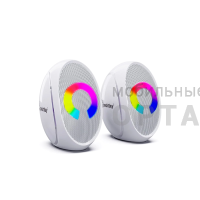 Акустическая система 2.0 SMARTBUY DRIVE 2, мощность 6 Вт, LED, белая (SBA-6000) (1/40)