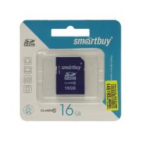 Карта памяти SDHC 16 Гб SmartBuy, Class10