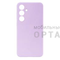 Чехол силикон COVER, бархатная подкладка в упаковке, Honor X7D, сиреневый