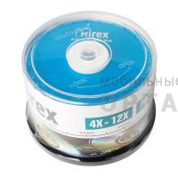 Диск MIREX CD-RW 700Мб 4X-12X Cake box 25 (25/300)