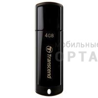Флешка USB 4 Гб Transcend  JetFlash 350  чёрный