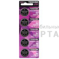 Элемент питания TOSHIBA CR2016 BL5  (5/100/12000) Элемент питания TOSHIBA CR2016 BL5  (5/100/12000)