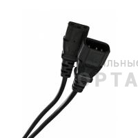 Кабель UPS - устройство 220V (IEC-320-C13/C14) <VDE>3G0,75mm2 ,3,0m, медь,Telecom <TE001-CU0.75-3M> (1/50) Кабель UPS - устройство 220V (IEC-320-C13/C14) <VDE>3G0,75mm2 ,3,0m, медь,Telecom <TE001-CU0.75-3M> (1/50)