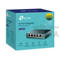 Коммутатор TP-LINK TL-SG105, 5 портов, 802.3/802.3u/ 802.3ab/ 802.3x, до 1000 Мбит/с