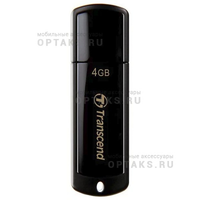 Флешка USB 4 Гб Transcend  JetFlash 350  чёрный