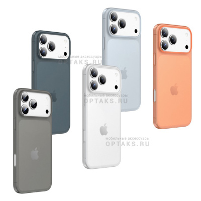 Чехол, KEEPHONE AIR SKIN ULTRA SLIM MATTE CASE WHITE для iPhone 17 Pro Max WHITE